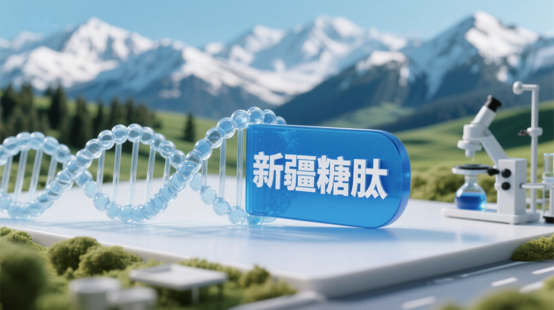 “新疆糖肽”品牌建设
